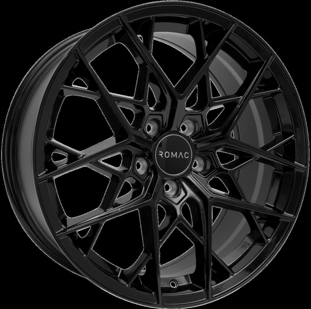 ROMAC VORTEX GLOSS BLACK 8x19 5/114.3 ET40 CB73.1