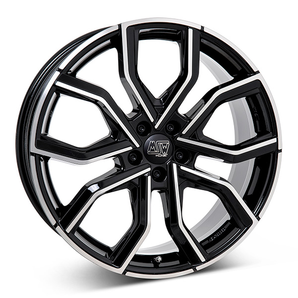 MSW 41 G.BLK/POL | 8,5X20 5-114,3 E38 C73,1 60 8.5x20 5/114.3 ET38 CB73.1