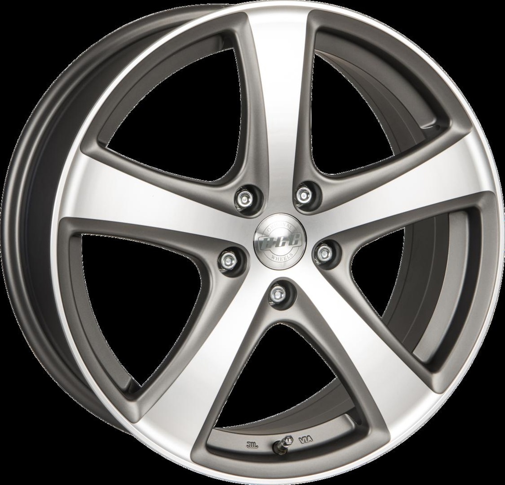 ACC ORIGINAL 5 STEEL GREY / MATT POLISHED 7x17 5/114.3 ET42 CB73.1