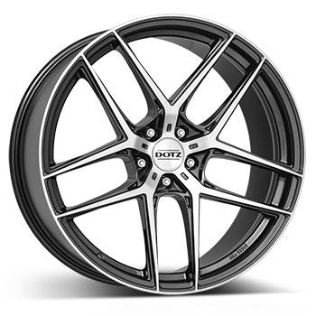 DOTZ LAGUNASECA DARK 8x19 5/108 ET45 CB70.1