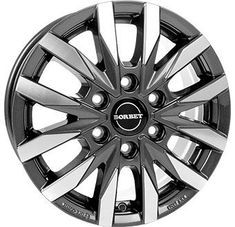 BORBET CW6 6.5x17 6/120 ET50 CB74.6