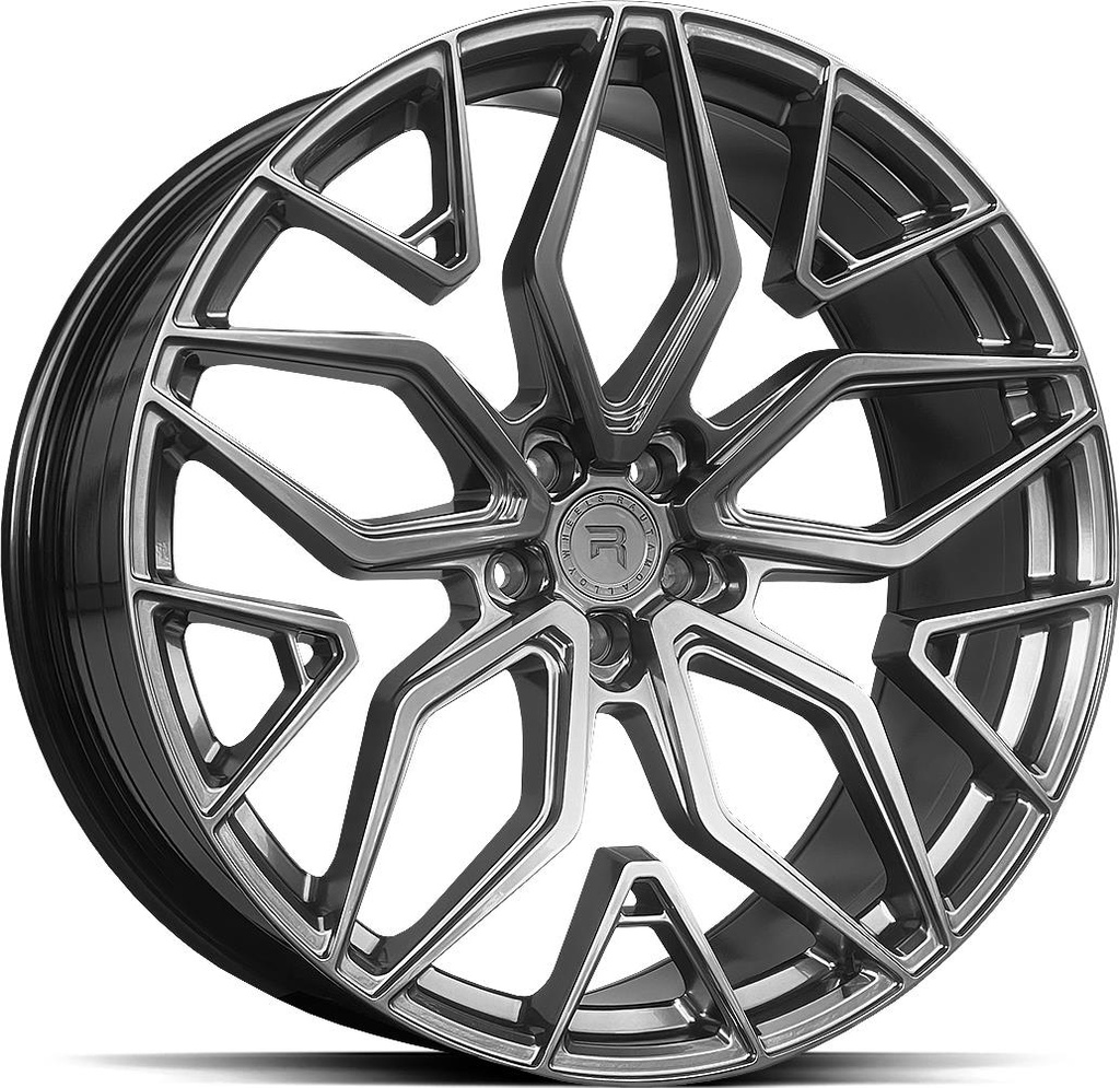 R-SERIES R17 HYPER SILV BLACK 10x22 5/120 ET35 CB72.6