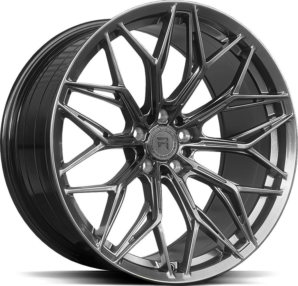 R-SERIES R18 HYPER SILV BLACK 9x20 5/112 ET35 CB66.6