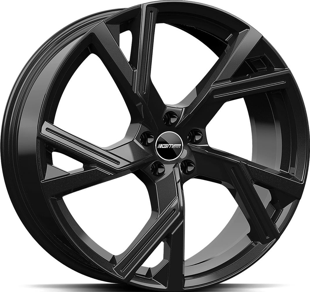 GMP ANGEL GLOSSY BLACK 10x21 5/112 ET30 CB66.6