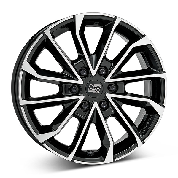 MSW 42 VAN G.BLK/POL | 7,5X19 6-120 E52,5 C74,56 60 7.5x19 6/120 ET52.5 CB74.6