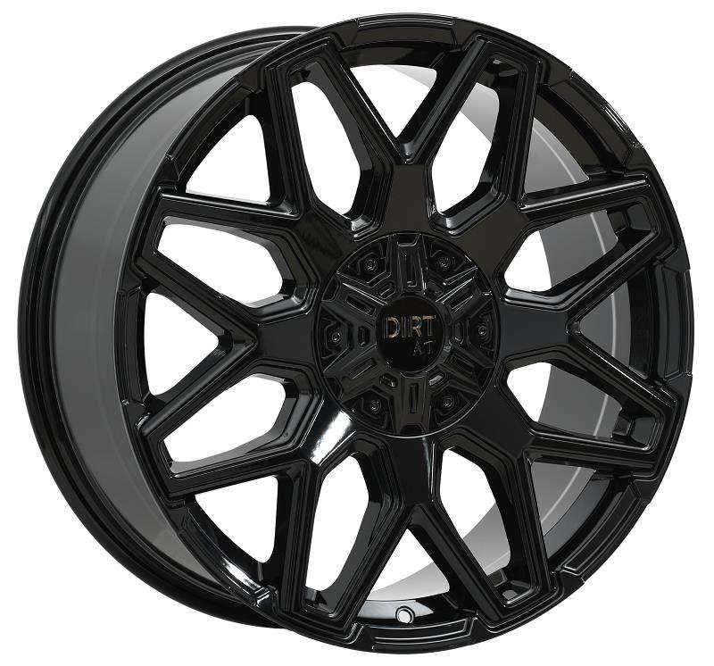 STATUSFÄLGAR D212 GLOSSBLACK 8.5x20 5/112-120 ET45 CB74.1