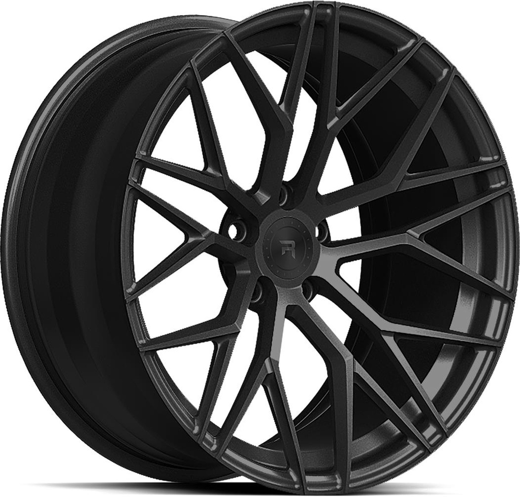 R-SERIES R9 SATIN BLACK 10x20 5/112 ET50 CB66.6