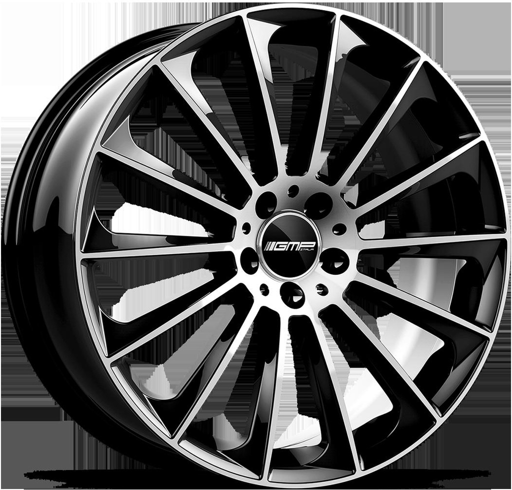 GMP STELLAR BLACK DIAM 8.5x19 5/112 ET35 CB66.6
