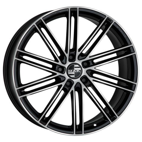 MAK LEIPZIG BLK/POL 10.5x21 5/130 ET47 CB66.5