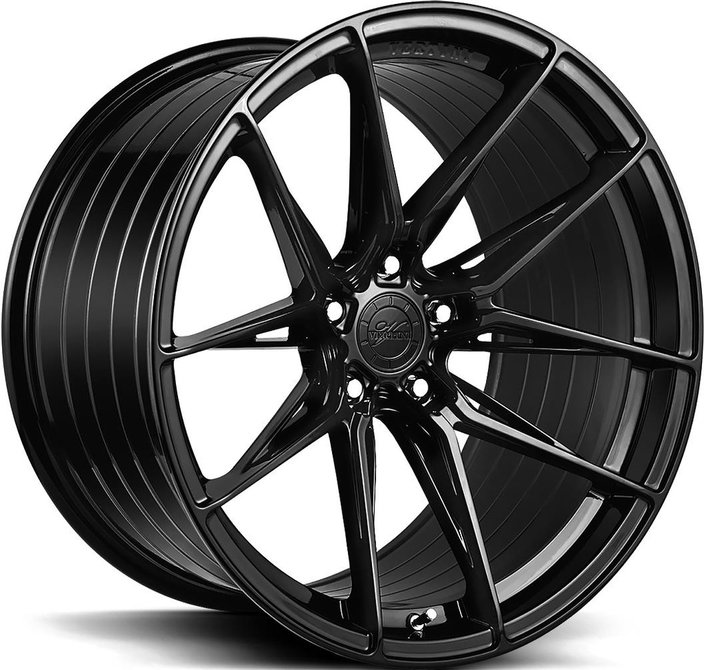 VERTINI RFS1.8 GLOSS BLACK 10.5x20 5/112 ET42 CB66.6