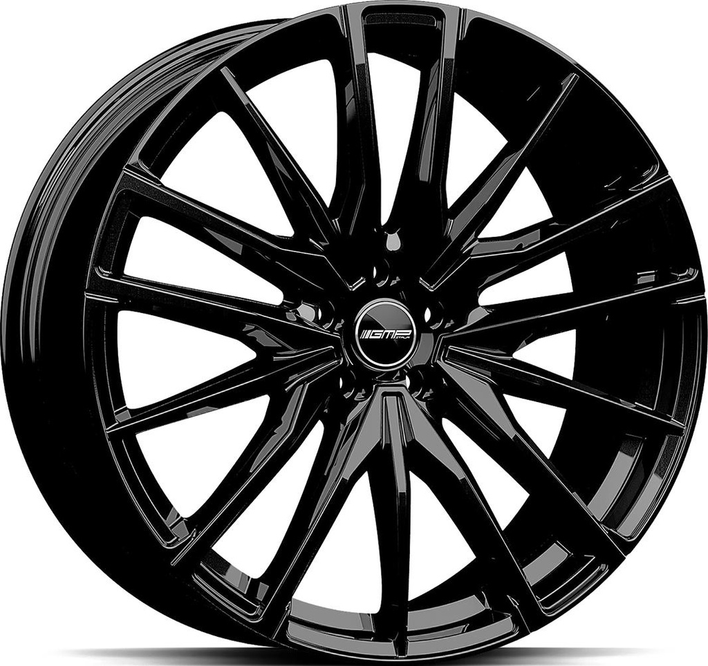 GMP SPARTA GLOSSY BLACK 10.5x22 5/112 ET43 CB66.6