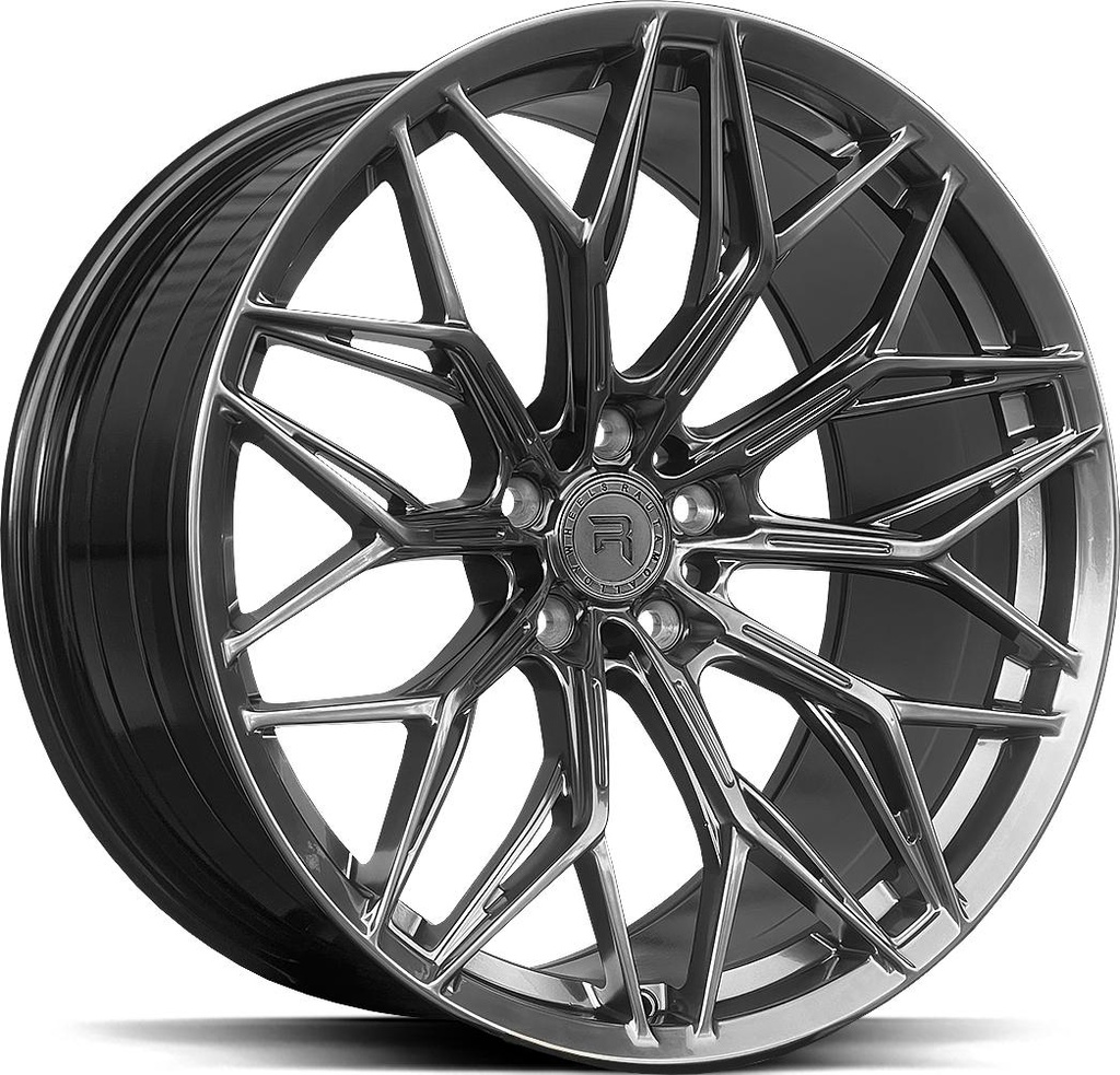 R-SERIES R18 HYPER SILV BLACK 8.5x19 5/120 ET32 CB72.6