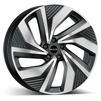 MAK ELECTRA BLK/POL 7.5x19 5/114.3 ET49.5 CB67.1