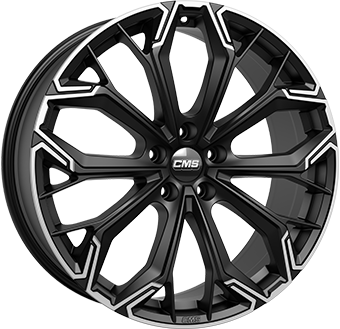 CMS C37 DIAMOND MATT BLACK 8.5x20 5/108 ET45 CB67.2