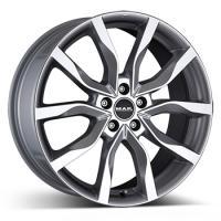 MAK HIGHLANDS SILVER 9x21 5/108 ET38.5 CB63.4