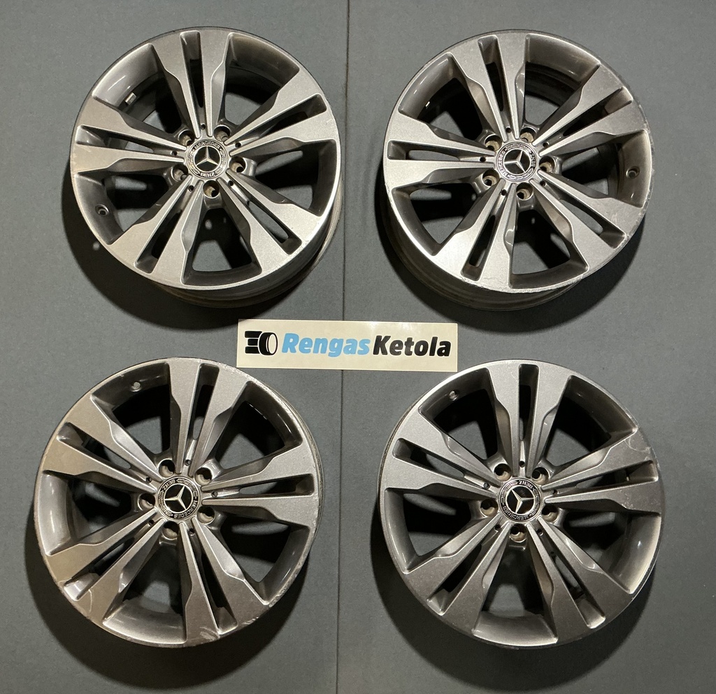 KÄYTETTY MERCEDES OE 7,5x18 5/112 ET52 CB66.6