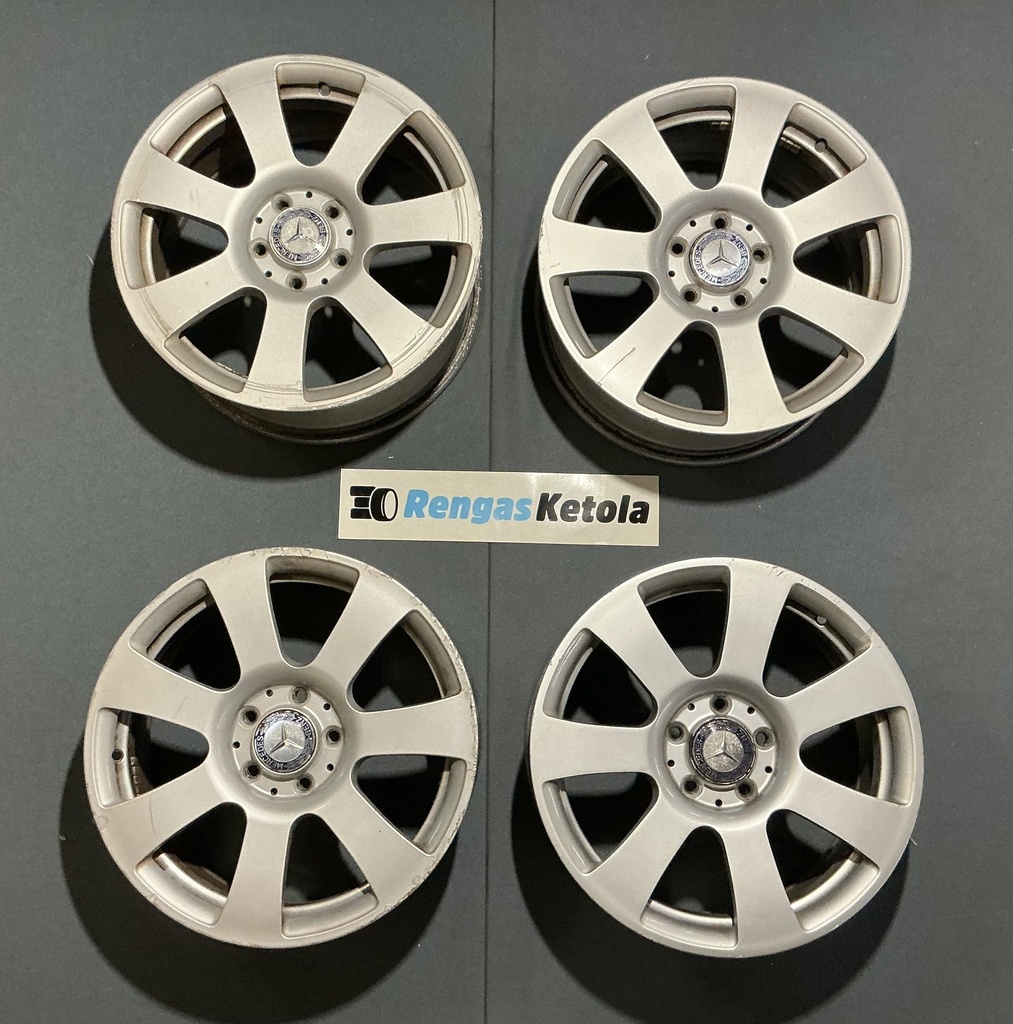 KÄYTETTY MERCEDES OE 8x17 5/112 ET43 CB66.6