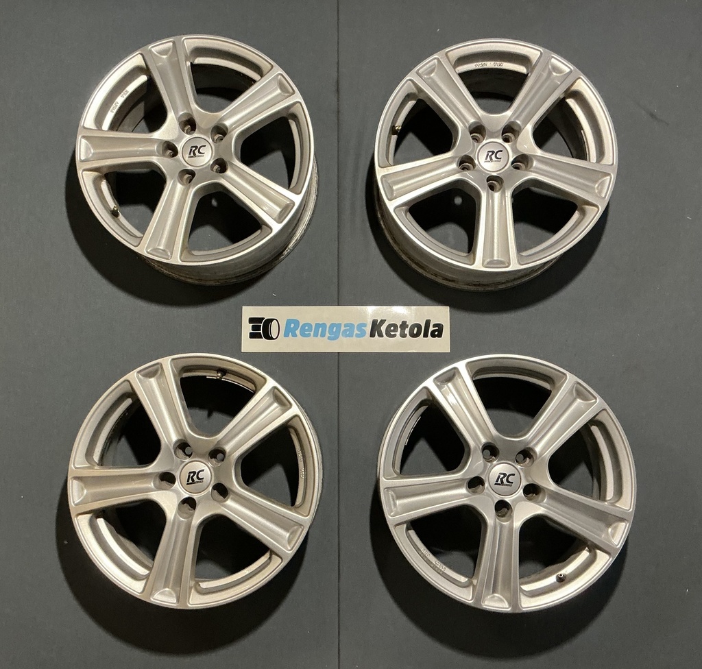 KÄYTETTY RC 7.5x17 5/108 ET50 CB63.4