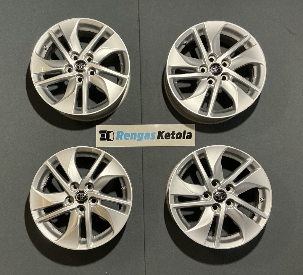 KÄYTETTY TOYOTA YARIS OE 6x15 5/100 ET45 CB54.1
