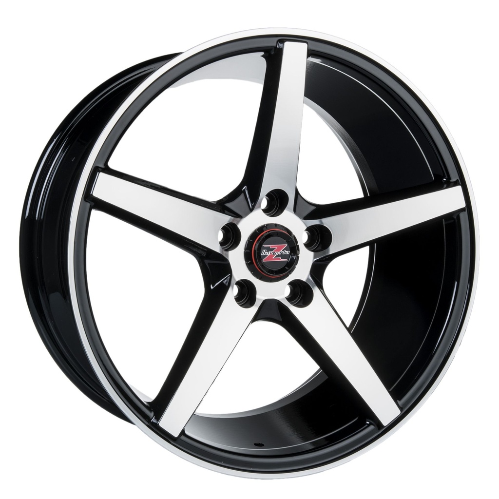BARZETTA CAPITANO BLACK POLISHED 8.5x19 5/120 ET35 CB72.6