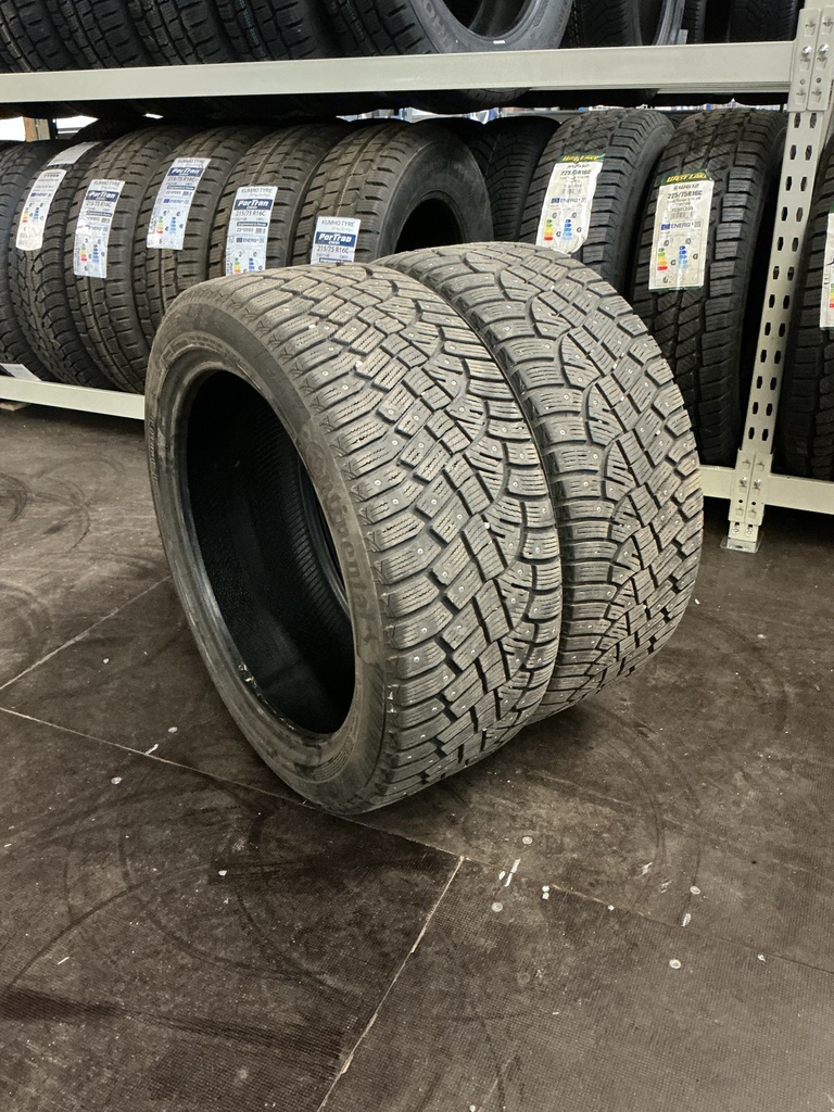 KÄYTETTY 235/45R18 98T CONTINENTAL ICECONTACT 2 DOT17
