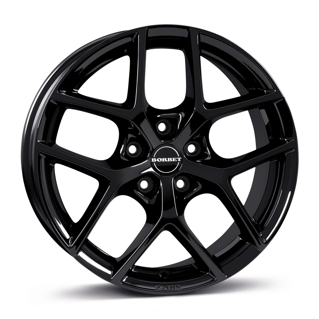 BORBET Y BLACK GLOSS 8.5x20 5/112 ET45 CB57.1