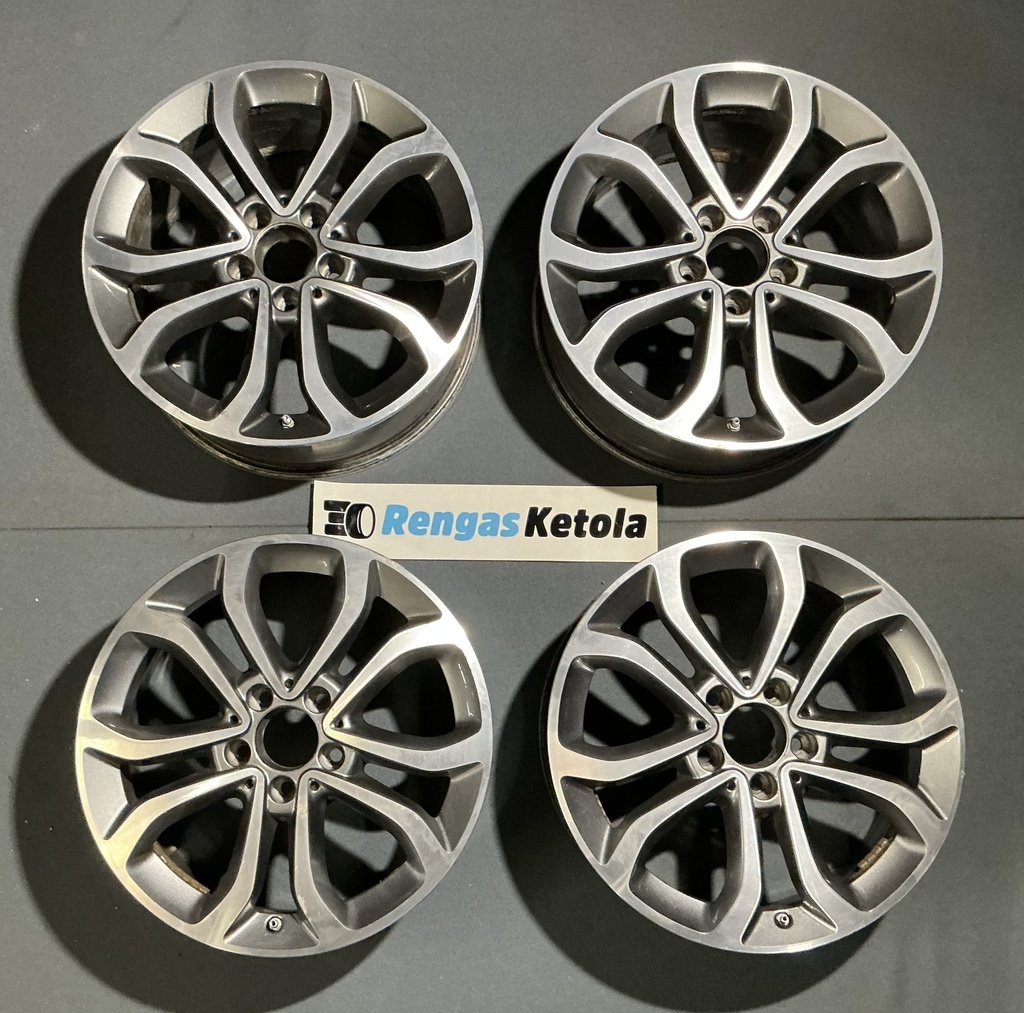 KÄYTETTY MB 7/8x17 5/112 ET48,5/54 CB66,6