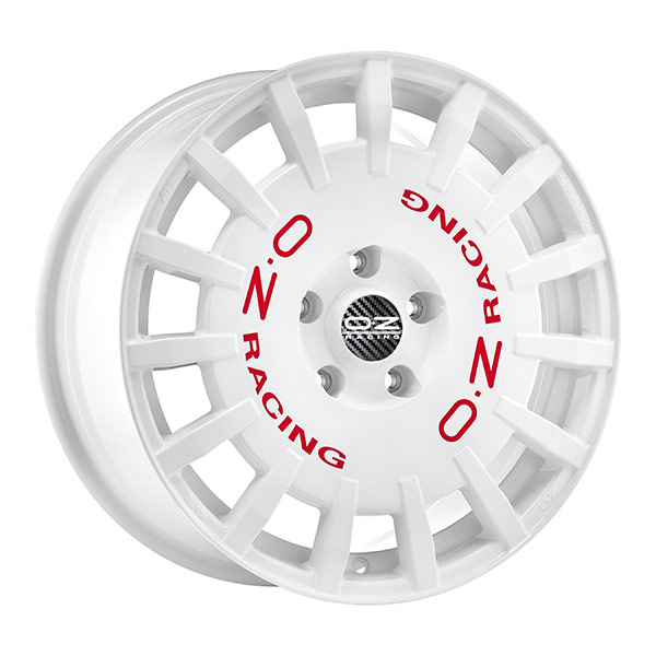 OZ RALLY RACING WHITE 8x18 5/112 ET45 CB75.1