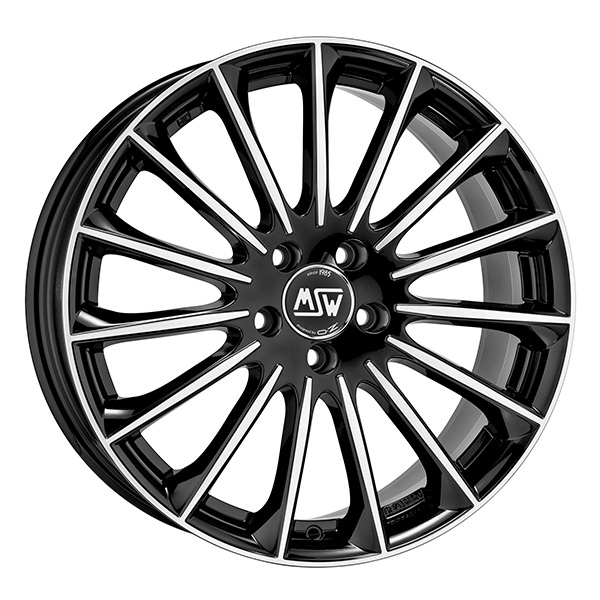 MSW 30 G.BLK F.POL | 8X19 5-112 E38 C73,1 60 8x19 5/112 ET38 CB73.1