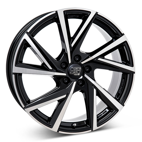 MSW 80 G.BLK/POL | 6,5X16 5-112 E41 C57,06 R12,8 6.5x16 5/112 ET41 CB57.1