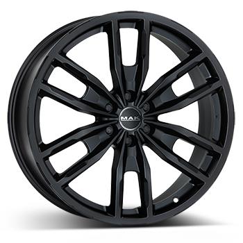 MAK PEAK MATT BLACK 7.5x17 6/114.3 ET45 CB66.1