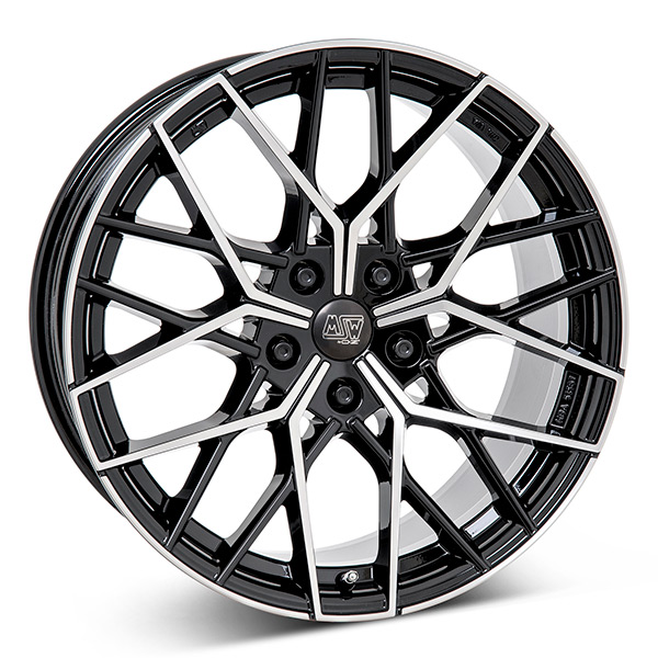 MSW 74 G.BLK/POL | 10,5X20 5-112 E35 C66,5 60 10.5x20 5/112 ET35 CB66.5