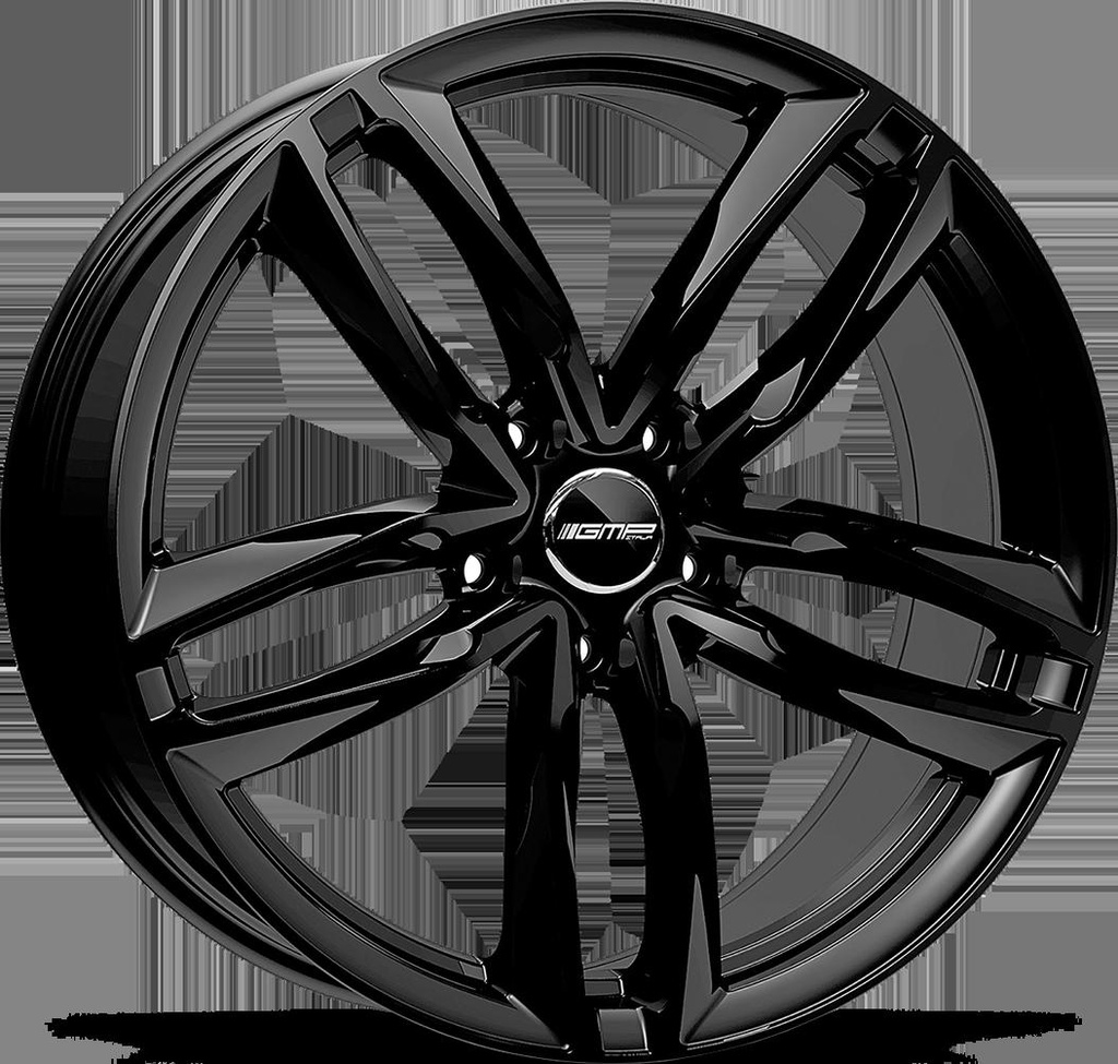 GMP ATOM GLOSS BLACK 9x20 5/112 ET25 CB66.6