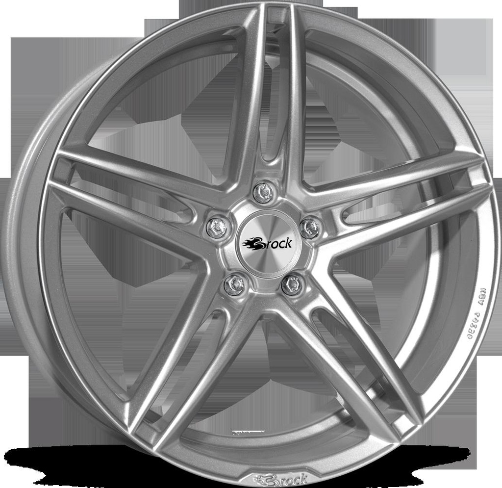 BROCK B33 CRYSTAL SILV 8x17 5/120 ET45 CB72.6