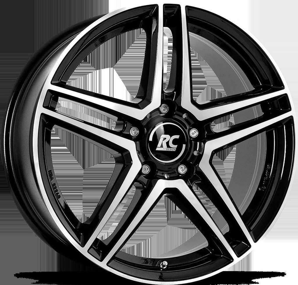 BROCK RCD17 BLACK FULL POL 6.5x16 5/112 ET44 CB66.6