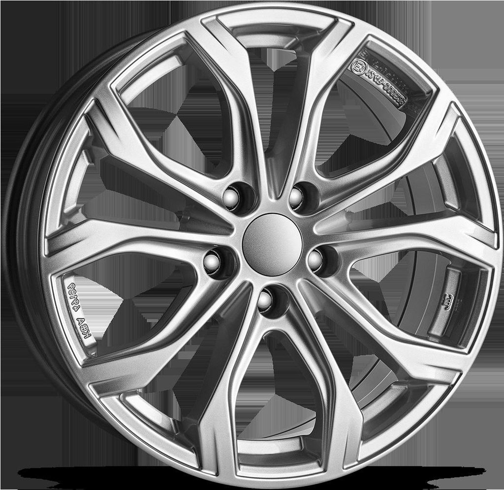 ALUTEC W10X POLAR SILVER 8.5x19 5/127 ET55 CB71.6