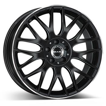 MAK ARROW GLOSS BLACK M.RING 7.5x17 5/112 ET40 CB66.6