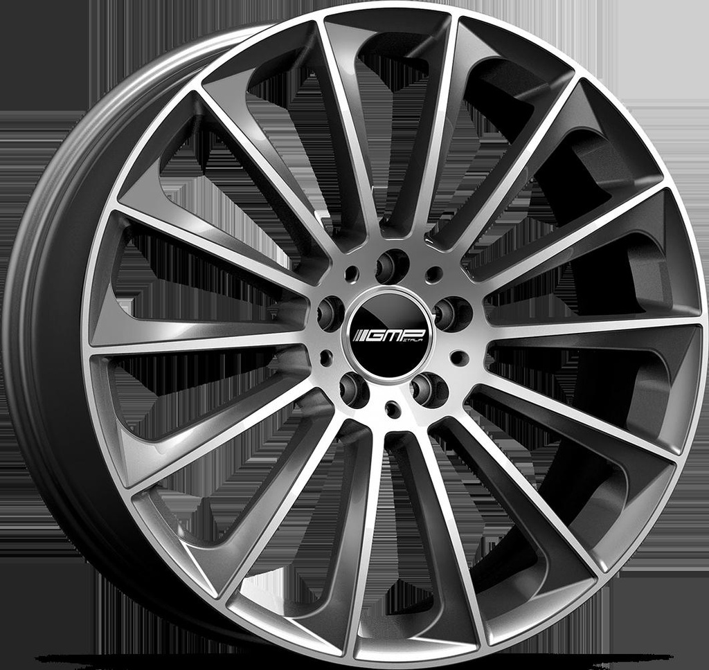 GMP STELLAR ANTHRACITE DIAM 9.5x19 5/112 ET35 CB66.6