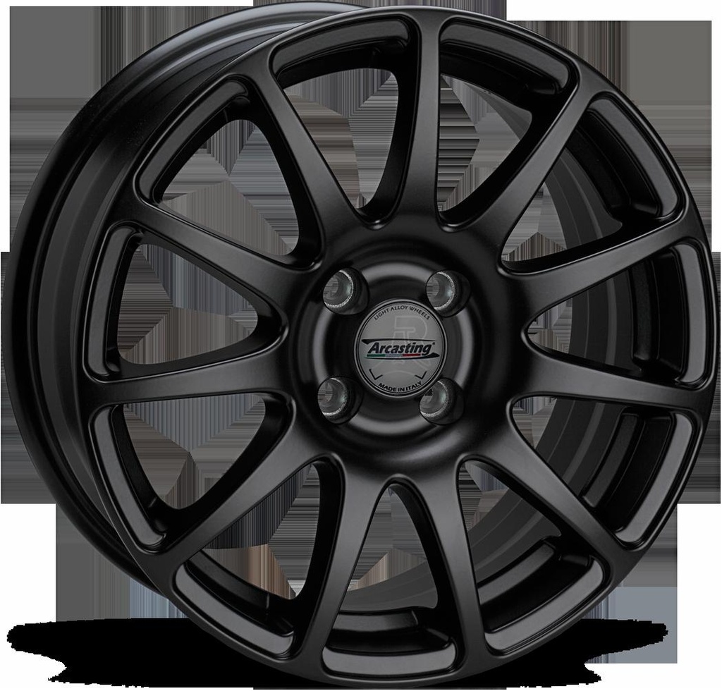 ARCASTING EXCALIBUR BLACK MATT 4.5x14 4/114.3 ET10 CB70