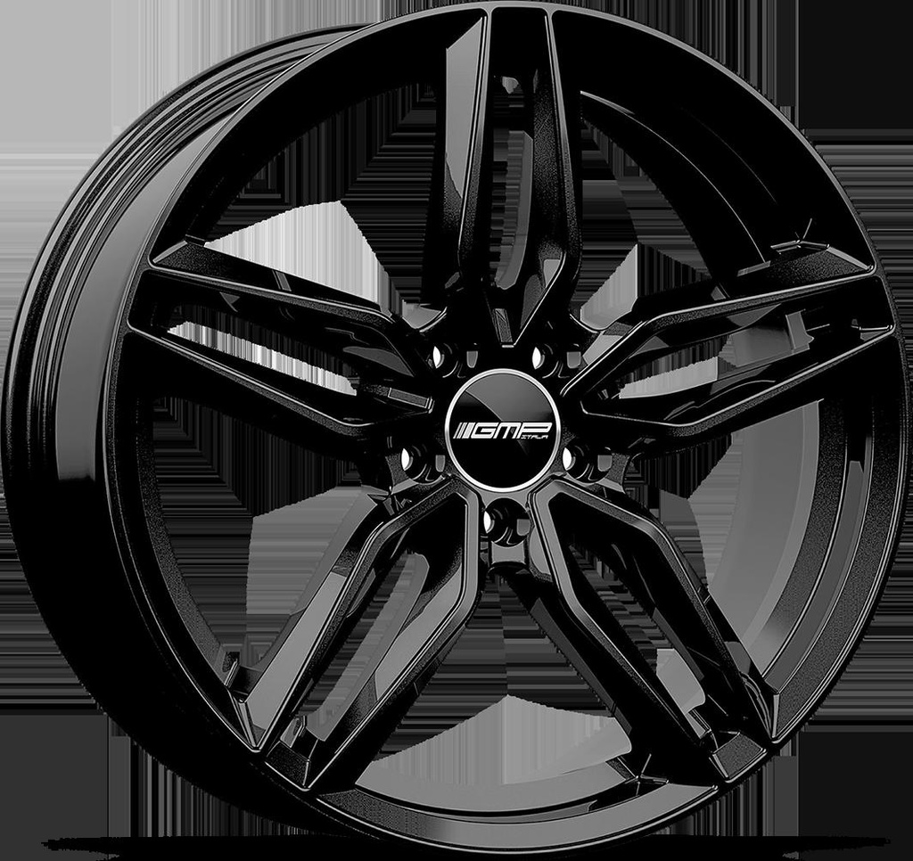 GMP FASTEN GLOSS BLACK 8.5x20 5/112 ET45 CB66.6