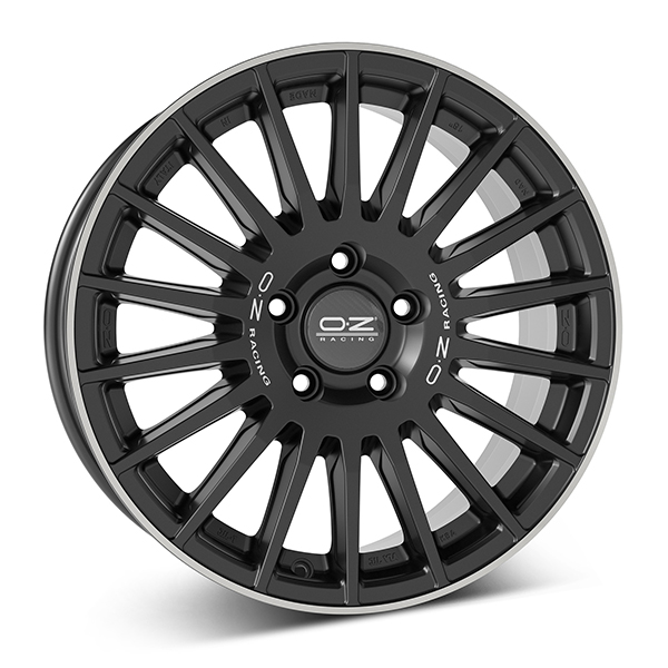 OZ RALLY DESERT M.BLK/POL LIP 8x18 5/120 ET45 CB65.1