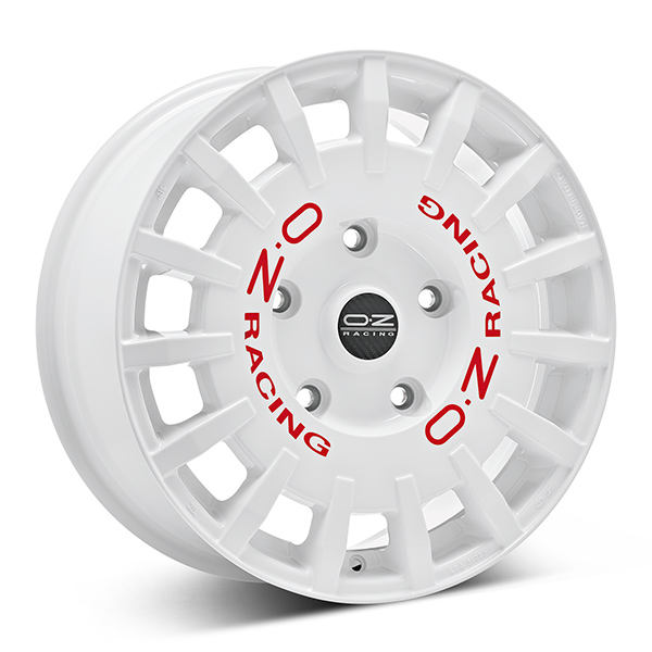 OZ RALLY RACING VAN WHITE 7.5x18 5/160 ET48 CB65.1