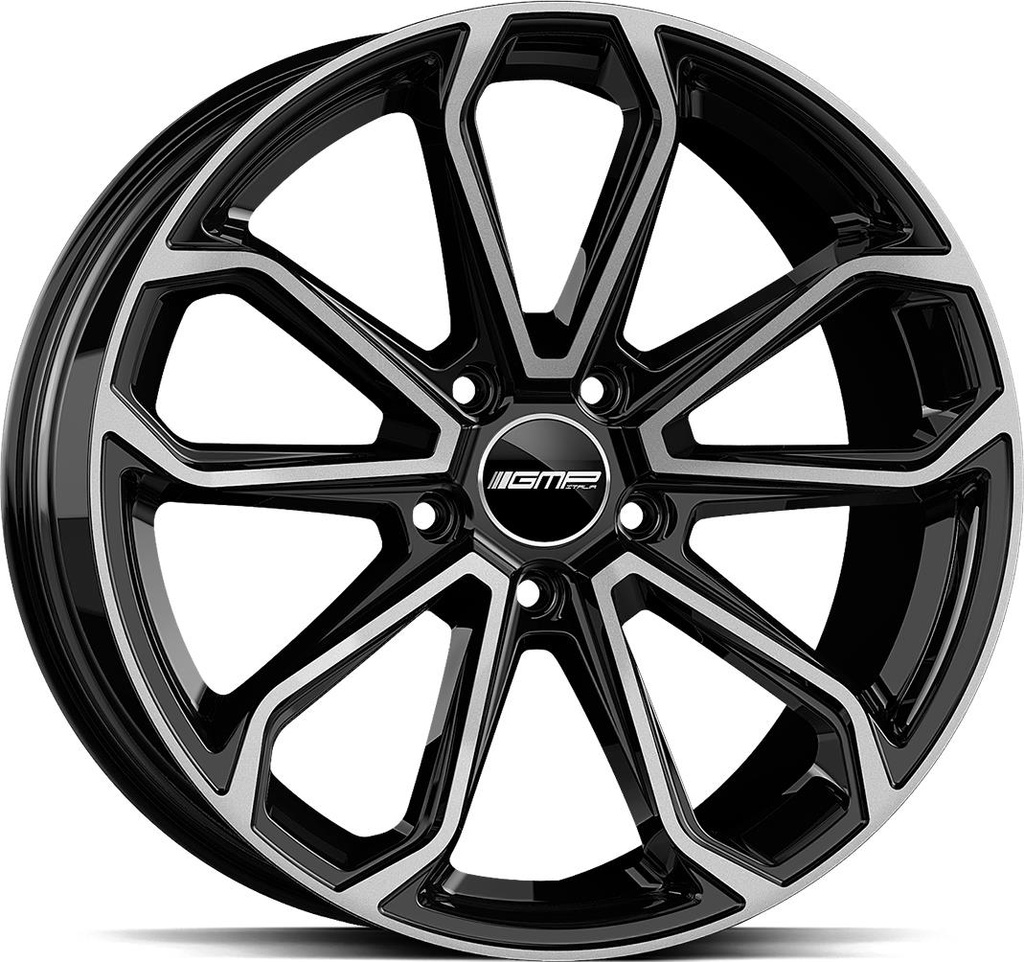 GMP FURIOSA BLACK DIAM 8.5x21 5/130 ET25 CB66.5
