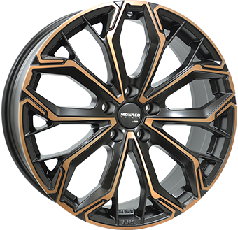 MONACO WHEELS GPC17 BLACK COPPER 8x19 5/112 ET45 CB66.4