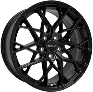 ROMAC VORTEX GLOSS BLACK 8.5x20 5/114.3 ET38 CB73.1