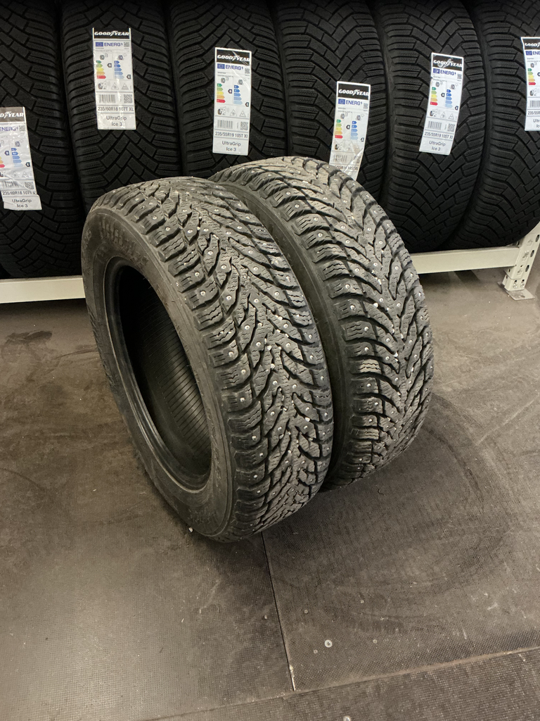 KÄYTETTY 185/65R15 92T NOKIAN HAKKAPELIITTA 9 DOT1221