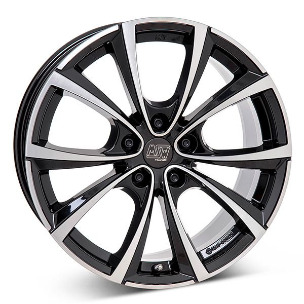 MSW 27T G.BLK/POL 8,5X18 5-114,3 E32,5 C64,1 60 8.5x18 5/114.3 ET32.5 CB64.1
