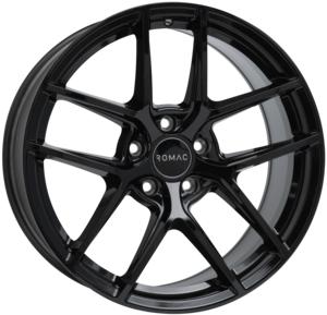 ROMAC DIABLO GLOSS BLACK 7.5x17 5/100 ET35 CB73.1