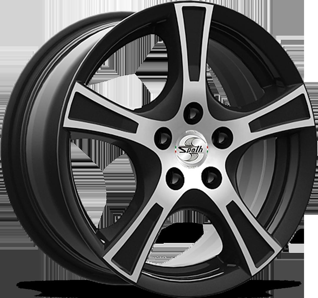 SPATH SP01 TRAILER BLACK MATT POL 5.5x14 5/112 ET30 CB66.6