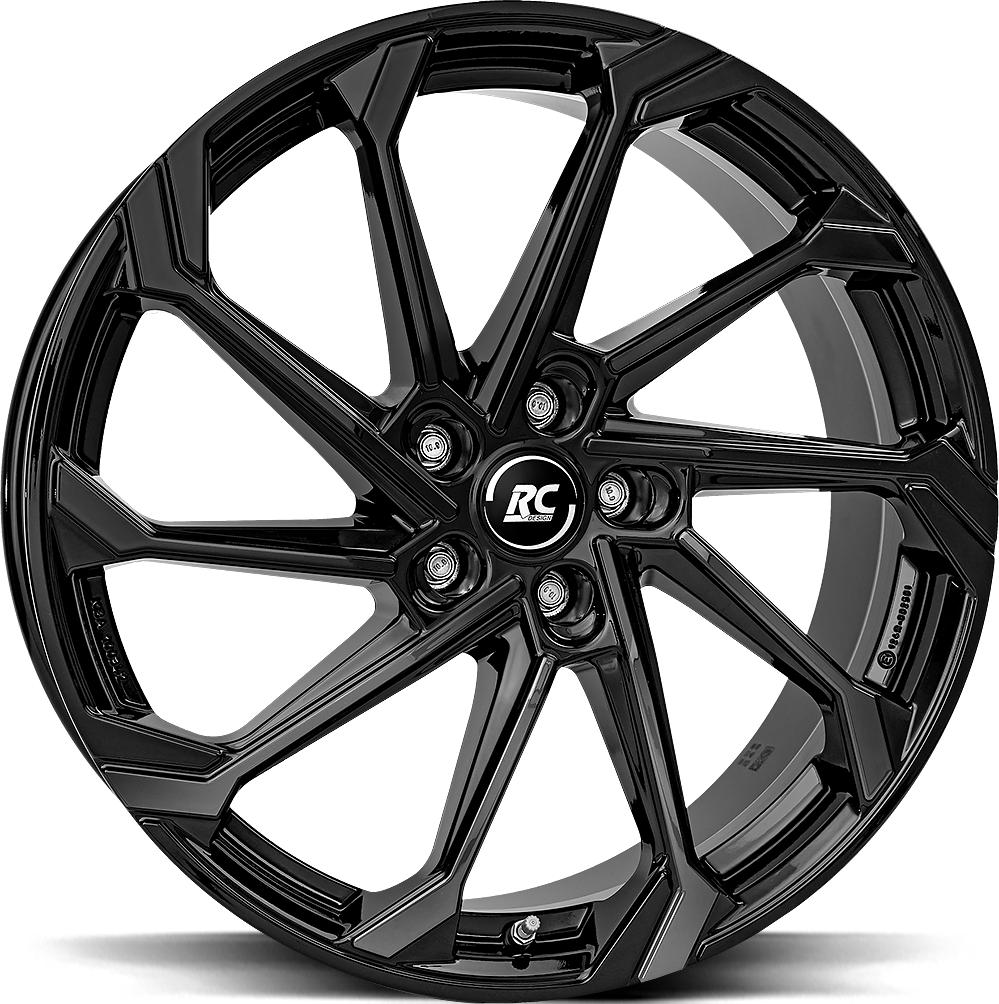 BROCK RC36 SHINY BLACK 9x19 5/112 ET58 CB66.6